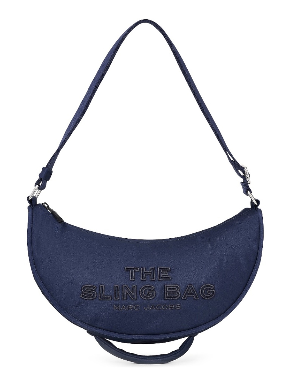 Marc Jacobs The Puffy Nylon Zippered Sling Bag - Blue Sea